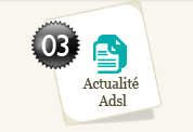 Actualit adsl